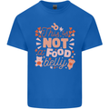 Not a Food Belly New Baby Pregnancy Pregnant Kids T-Shirt Childrens Royal Blue