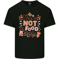 Not a Food Belly New Baby Pregnancy Pregnant Mens Cotton T-Shirt Tee Top Black