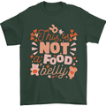 Not a Food Belly New Baby Pregnancy Pregnant Mens T-Shirt 100% Cotton Forest Green