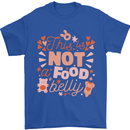 Not a Food Belly New Baby Pregnancy Pregnant Mens T-Shirt 100% Cotton Royal Blue