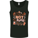 Not a Food Belly New Baby Pregnancy Pregnant Mens Vest Tank Top Black