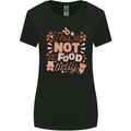 Not a Food Belly New Baby Pregnancy Pregnant Womens Wider Cut T-Shirt Black