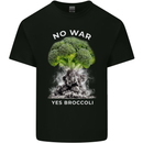 Nuclear Broccoli Kids T-Shirt Childrens Black