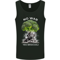 Nuclear Broccoli Mens Vest Tank Top Black