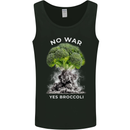 Nuclear Broccoli Mens Vest Tank Top Black
