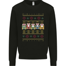 Nutcracker Christmas Xmas Traditional Kids Sweatshirt Jumper Black