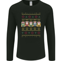 Nutcracker Christmas Xmas Traditional Mens Long Sleeve T-Shirt Black