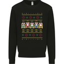 Nutcracker Christmas Xmas Traditional Mens Sweatshirt Jumper Black