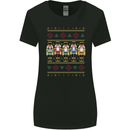 Nutcracker Christmas Xmas Traditional Womens Wider Cut T-Shirt Black