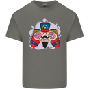 Nutcracker Joypad Gaming Joy Stick Gamer Mens Cotton T-Shirt Tee Top Charcoal