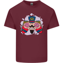 Nutcracker Joypad Gaming Joy Stick Gamer Mens Cotton T-Shirt Tee Top Maroon