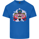 Nutcracker Joypad Gaming Joy Stick Gamer Mens Cotton T-Shirt Tee Top Royal Blue