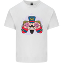 Nutcracker Joypad Gaming Joy Stick Gamer Mens Cotton T-Shirt Tee Top White
