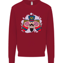 Nutcracker Joypad Gaming Joy Stick Gamer Mens Sweatshirt Jumper Red