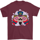 Nutcracker Joypad Gaming Joy Stick Gamer Mens T-Shirt 100% Cotton Maroon