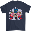 Nutcracker Joypad Gaming Joy Stick Gamer Mens T-Shirt 100% Cotton Navy Blue