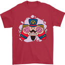 Nutcracker Joypad Gaming Joy Stick Gamer Mens T-Shirt 100% Cotton Red
