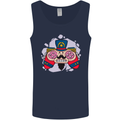 Nutcracker Joypad Gaming Joy Stick Gamer Mens Vest Tank Top Navy Blue