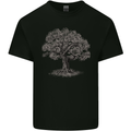 Oak Tree Kids T-Shirt Childrens Black