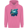 Ocean Great White Sharks Mens 80% Cotton Hoodie Azelea