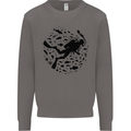 Ocean Scuba Diving Diver Mens Sweatshirt Jumper Charcoal