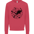 Ocean Scuba Diving Diver Mens Sweatshirt Jumper Heliconia