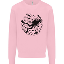 Ocean Scuba Diving Diver Mens Sweatshirt Jumper Light Pink