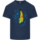 Octo Banana Funny Octopus Squid Parody Kids T-Shirt Childrens Navy Blue