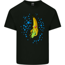 Octo Banana Funny Octopus Squid Parody Mens Cotton T-Shirt Tee Top Black