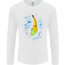 Octo Banana Funny Octopus Squid Parody Mens Long Sleeve T-Shirt White