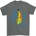Octo Banana Funny Octopus Squid Parody Mens T-Shirt 100% Cotton Charcoal