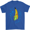 Octo Banana Funny Octopus Squid Parody Mens T-Shirt 100% Cotton Royal Blue