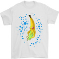 Octo Banana Funny Octopus Squid Parody Mens T-Shirt 100% Cotton White