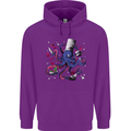 Octo Chef Funny Octopus Cook Cooking Childrens Kids Hoodie Purple