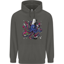 Octo Chef Funny Octopus Cook Cooking Childrens Kids Hoodie Storm Grey