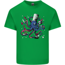 Octo Chef Funny Octopus Cook Cooking Kids T-Shirt Childrens Irish Green