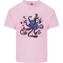 Octo Chef Funny Octopus Cook Cooking Kids T-Shirt Childrens Light Pink
