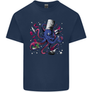 Octo Chef Funny Octopus Cook Cooking Kids T-Shirt Childrens Navy Blue
