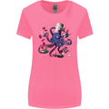 Octo Chef Funny Octopus Cook Cooking Womens Wider Cut T-Shirt Azalea