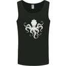 Octopus Cthulhu Squid Kraken Scuba Diving Mens Vest Tank Top Black