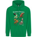 Octopus Species Scuba Diving Ocean Childrens Kids Hoodie Irish Green