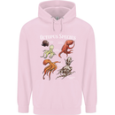 Octopus Species Scuba Diving Ocean Childrens Kids Hoodie Light Pink