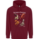 Octopus Species Scuba Diving Ocean Childrens Kids Hoodie Maroon