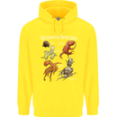 Octopus Species Scuba Diving Ocean Childrens Kids Hoodie Yellow