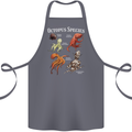 Octopus Species Scuba Diving Ocean Cotton Apron 100% Organic Steel