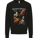 Octopus Species Scuba Diving Ocean Kids Sweatshirt Jumper Black
