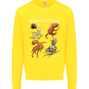 Octopus Species Scuba Diving Ocean Kids Sweatshirt Jumper Yellow