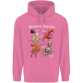 Octopus Species Scuba Diving Ocean Mens 80% Cotton Hoodie Azelea