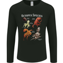 Octopus Species Scuba Diving Ocean Mens Long Sleeve T-Shirt Black