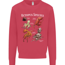 Octopus Species Scuba Diving Ocean Mens Sweatshirt Jumper Heliconia
